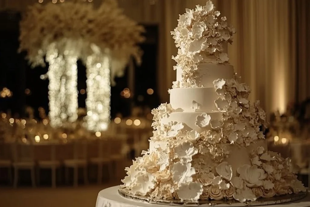 Luxurious custom cakes from Kardashian events.

